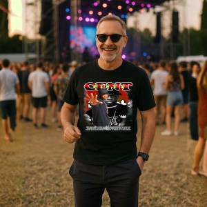 Tricou 50 Cent - Stop Pose, muzica Hip-Hop / Rap, Dama | Barbat | Copii, Culoare Negru - Img 9
