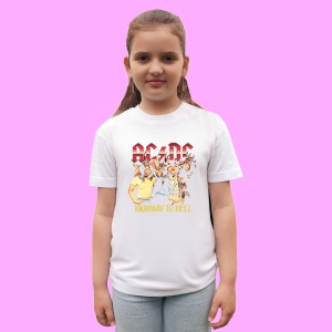 Tricou ACDC HIGHWAY TO HELL, muzica Rock, Dama | Barbat | Copii - Img 3