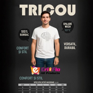 Tricou AI inteligenta artificiala nu antreneaza creierul - Copii | Dama | Barbat - Img 7