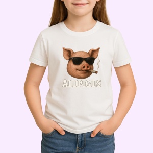 Tricou Alupigus Gangster, Copii | Dama | Barbat - Img 3