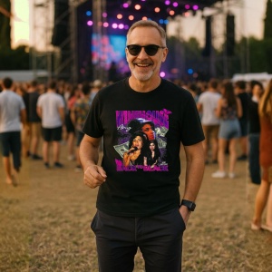 Tricou Amy Winehouse, muzica R&B, Dama | Barbat | Copii, Culoare Negru - Img 9
