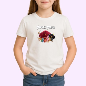 Tricou Angry Birds pasari furioase in confruntari cu porcii verzi, Copii | Dama | Barbat - Img 3