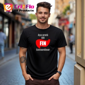 Tricou Asa Arata Un Fin Extraordinar Rosu V2, din bumbac 100%, tricou negru Barbat - Img 3