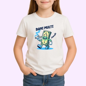 Tricou Bani Multi Parale - Copii | Dama | Barbat