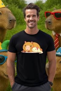 Tricou Barbat CapyBara - Axolotl - Img 4