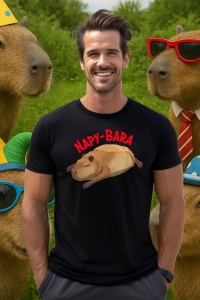 Tricou Barbat CapyBara - Napy bara - Img 4