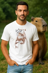 Tricou Barbat CapyBara - Ochelari de soare - Img 3