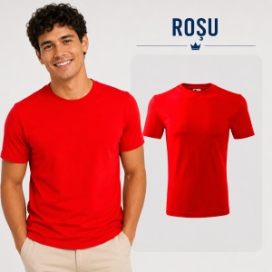Tricou Bărbat Classic Basic New, 100% Bumbac, 145 g/m², Guler Rotund, 26 Culori, Mărimi S–3XL - Img 31