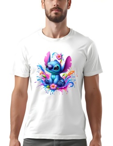 Tricou barbat - Colorful Stitch