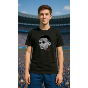 Tricou Barbat cu Fotbalistul Gabriel Magalhues - Arsenal FC - Img 4