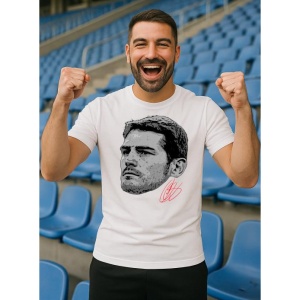 Tricou Barbat cu Fotbalistul Iker Casillas - Real Madrid legend - Img 9