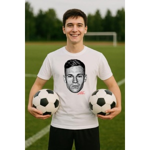 Tricou Barbat cu Fotbalistul Joshua Kimmich - Bayern Munchen - Img 8
