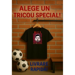 Tricou Barbat cu Fotbalistul Mats Julian Hummels - AS Roma - Img 5
