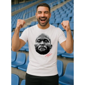 Tricou Barbat cu Fotbalistul Romelu Lukaku - AS Roma - Img 9