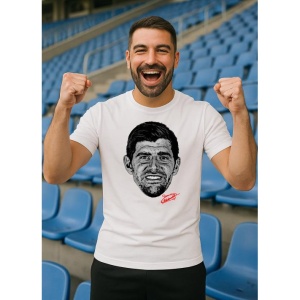 Tricou Barbat cu Fotbalistul Thibaut Courtois - Real Madrid - Img 9