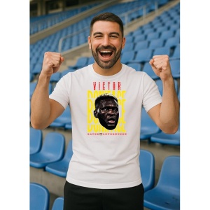 Tricou Barbat cu Fotbalistul Victor Okoh Boniface - Bayer Leverkusen - Img 11