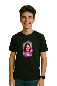 Tricou barbat Kpop cu trupa BLACK PINK JENNIE music Coreean 152 - Img 3