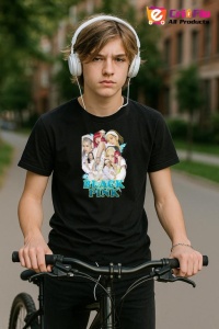 Tricou barbat Kpop cu trupa BLACKPINK 8 music Coreean 167 - Img 9