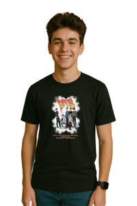 Tricou barbat Kpop cu trupa BTS 10 music Coreean 177 - Img 3
