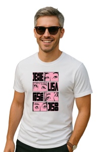 Tricou barbat Kpop cu trupa JENNE 2 music Coreean 222 - Img 2