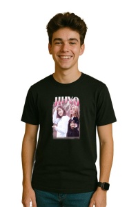 Tricou barbat Kpop cu trupa JIHYO music Coreean 232 - Img 3