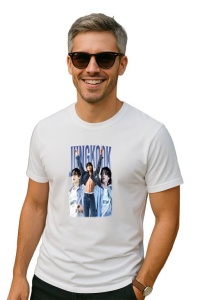 Tricou barbat Kpop cu trupa JUNGKOOK music Coreean 240 - Img 2