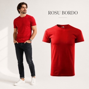 Tricou bărbat Malfini Basic Clasic, 100% bumbac, 160 g/m², guler rotund, 48 de culori, mărimi XS–5XL - Img 42