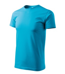 Tricou pentru barbati basic din bumbac de culoare turcoaz