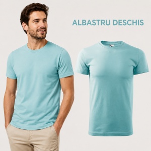 Tricou Bărbat Simplu Malfini Basic, 100% Bumbac, Regular Fit, casual office Guler Rotund, Multiple Culori XS - 5XL - Img 11