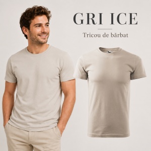 Tricou Bărbat Simplu Malfini Basic, 100% Bumbac, Regular Fit, casual office Guler Rotund, Multiple Culori XS - 5XL - Img 41