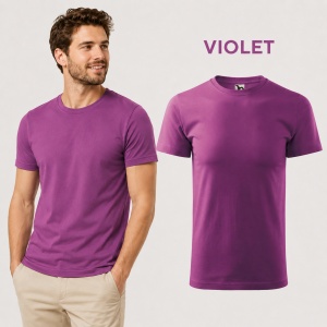 Tricou Bărbat Simplu Malfini Basic, 100% Bumbac, Regular Fit, casual office Guler Rotund, Multiple Culori XS - 5XL - Img 71