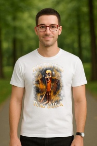 Tricou Barbat Tralalero Tralala cu personajul Brainrot Humor Gen Z