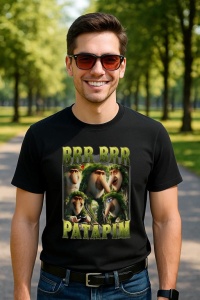 Tricou Barbat Tralalero Tralala cu personajul Humor Gen Z (1) - Img 4
