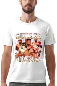 Tricou barbati - George Foreman - modă, stil, unic, trendy, calitate