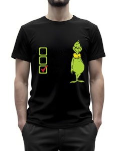 Tricou barbati - GRINCH JUST TRYING