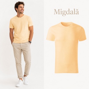 Tricou Bărbați Malfini Origin GOTS 171, 100% Bumbac Organic, 160 g/m², Guler Rotund, Label Free, Mărimi S 3XL, 15 Culori - Img 17