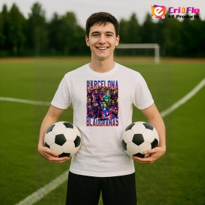 Tricou Barcelona Blaugranas Team - Copii | Dama | Barbat - Img 3