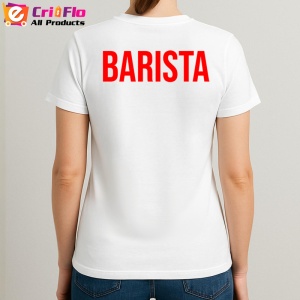 Tricou BARISTA, Personalizat | Unisex Dama si Barbat - Img 3