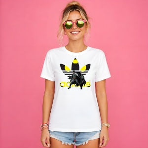 Tricou Batman Dark Knight Yellow Oval Urban Hero Design, din bumbac 100% Copii | Dama | Barbat