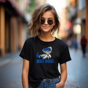 Tricou Batman Just Do it Power Tricou Negru - Copii | Dama | Barbat - Img 4