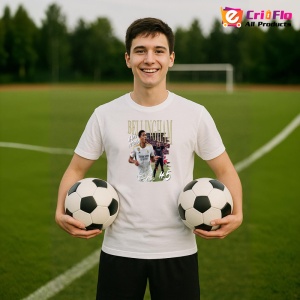 Tricou Bellingham Halla Madrid - Copii | Dama | Barbat - Img 3