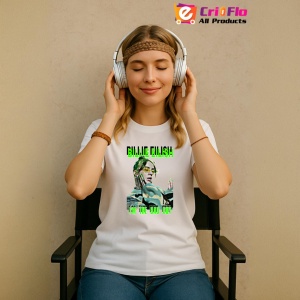Tricou Billie Eilish - I'm the Bad Guy, muzica Hip-Hop / Pop, Dama | Barbat | Copii - Img 9
