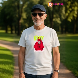 Tricou Billie Eilish - Red Hoodie, muzica Hip-Hop / Funk, Dama | Barbat | Copii - Img 4