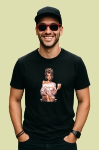 Tricou Boss girl choose to shine, boss girl alege sa stralucesti, Copii | Dama | Barbat , tricou negru - Img 4