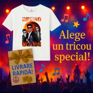 Tricou Bruno Mars - Collage, muzica Pop Rock / Indie Pop, Dama | Barbat | Copii - Img 14