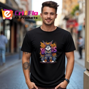 Tricou Bugs Bunny cool Built for This Life Copii | Dama | Barbat, negru - Img 13