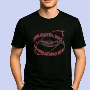 Tricou Bunatatea este foarte contagioasa Negru, Copii | Dama | Barbat - Img 2