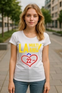 Tricou Cadou 22 ani - Cadou aniverasare Damă