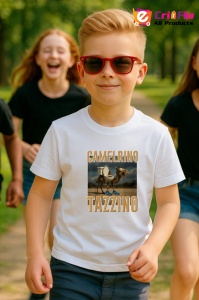 Tricou Camelrino Tazzino Camel ** Tralalero Tralala Copii | Dama | Barbat - Img 5