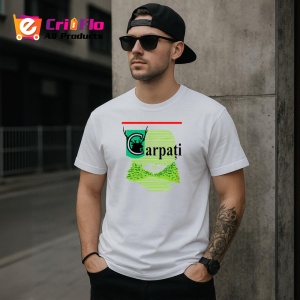 Tricou carpati tigari romanesti ambalaj vintage cu cerb, Copii | Dama | Barbat
